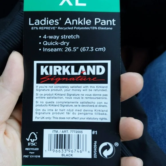 Kirkland ladies ankle pants - Picture 2 of 3